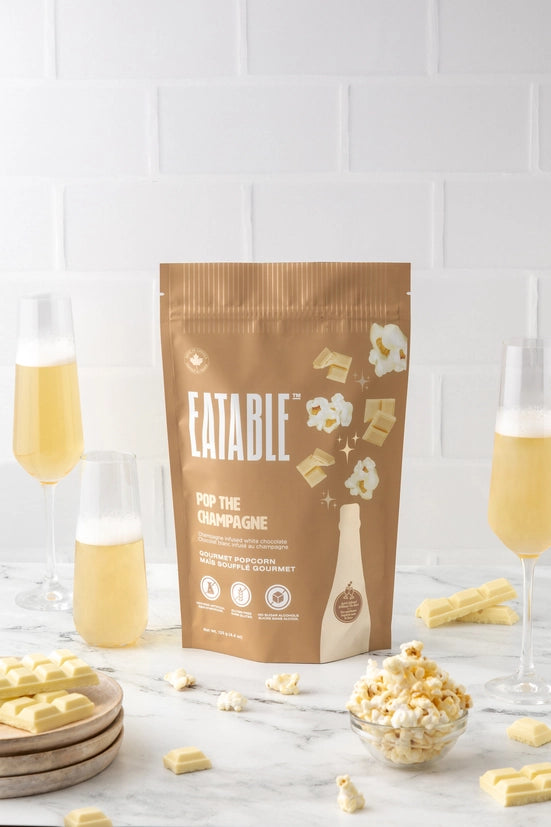 Pop the Champagne - Wine Infused Gourmet Popcorn