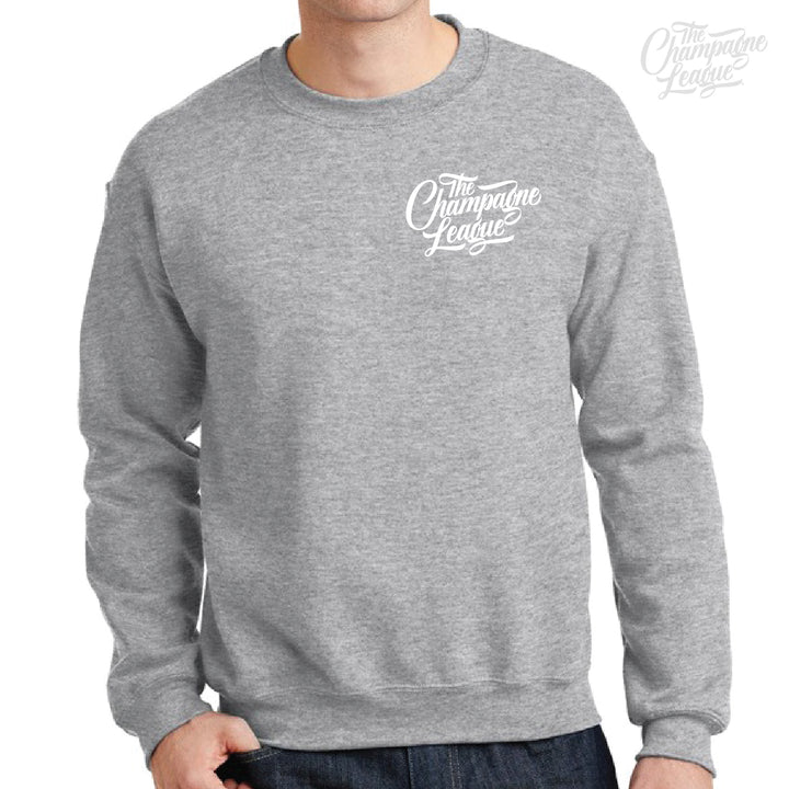 The Champagne League Essential Crewneck, PRE-ORDER!